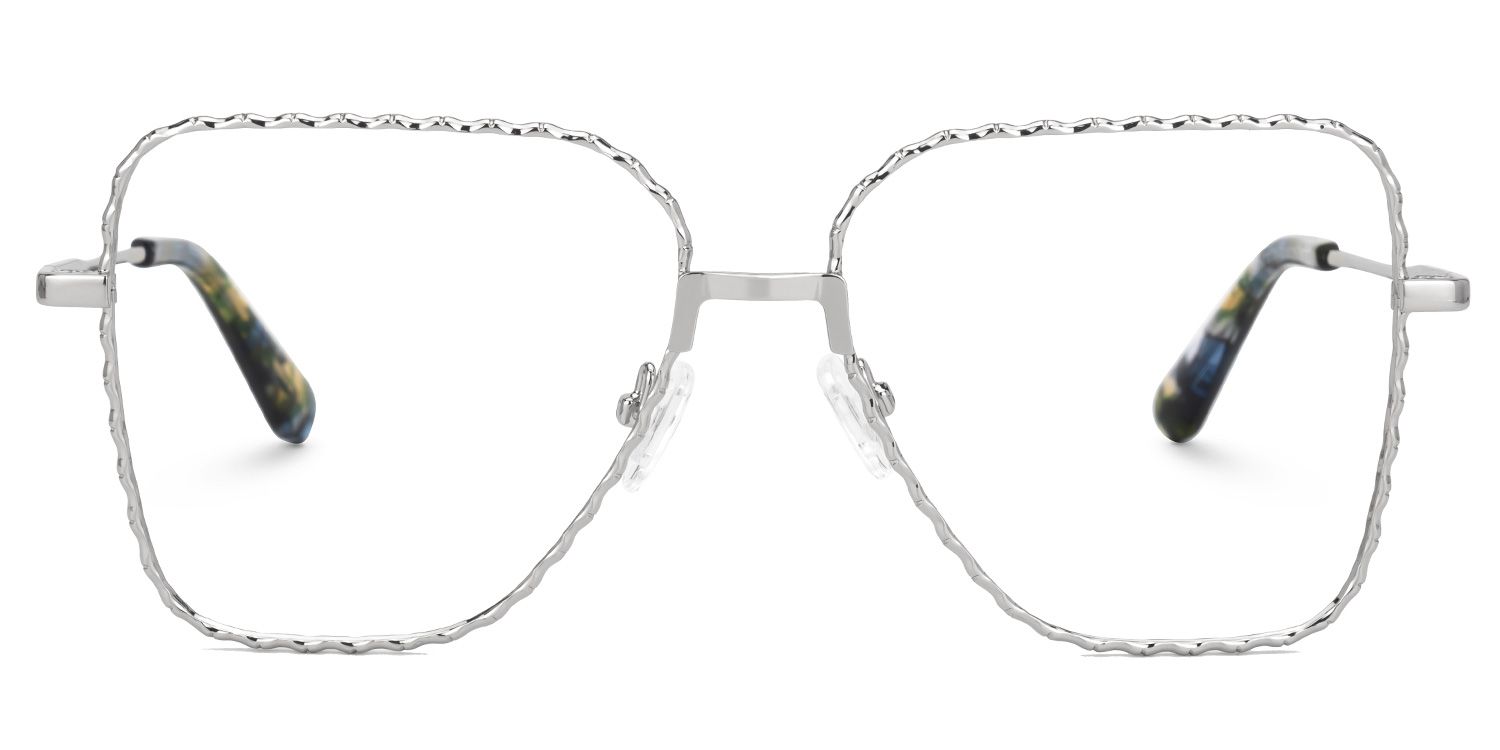 Teri Silber Pilot Brille0