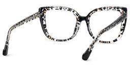 Fenn Schwarz-Tortoise Cateye Brille6