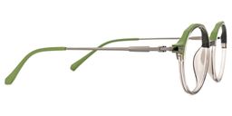 Jessye Grün Rund Brille2