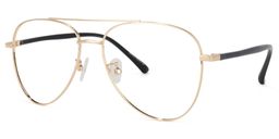 Paige Gold Pilot Brille1