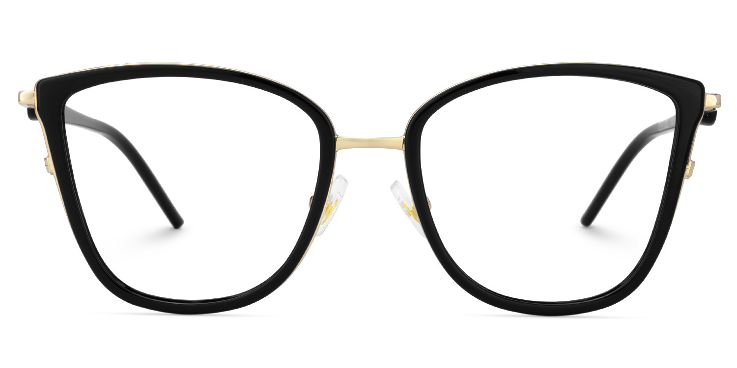 Marisa Schwarz Cateye Brille0