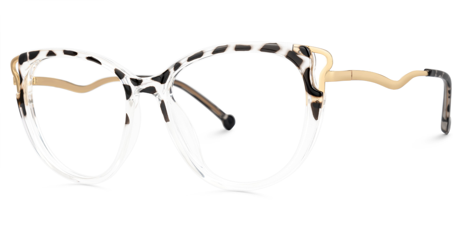 Chapman Schwarz-Tortoise Cateye Brille1