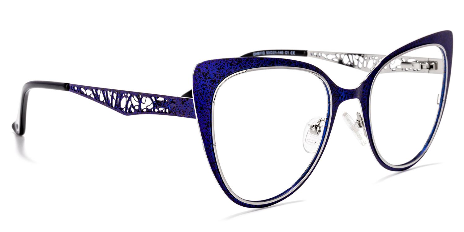 Eileen Lila Cat Eye Brille2