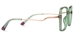 Neema Grün Rechteckig Brille3