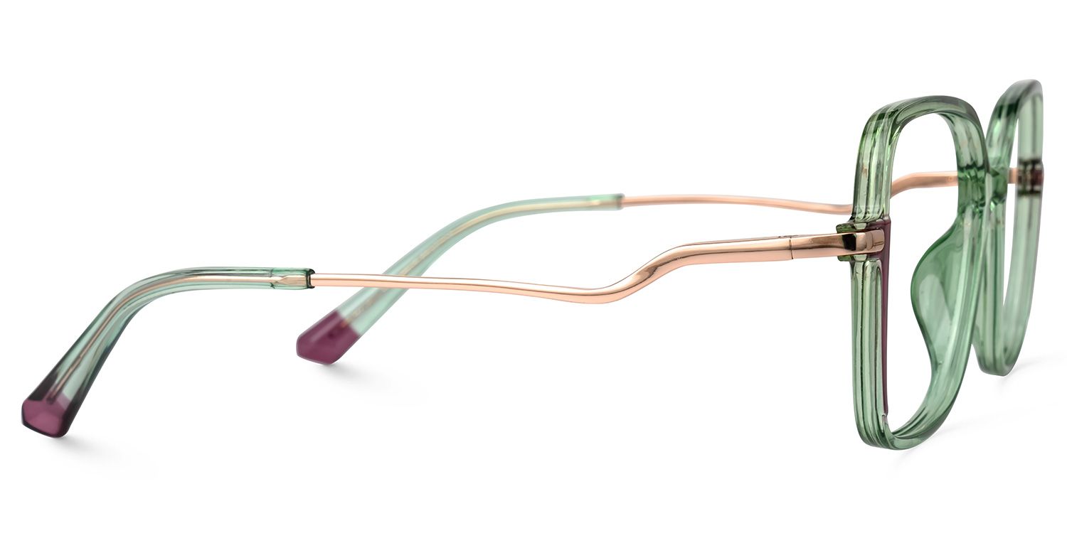 Neema Grün Rechteckig Brille3