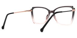 Gareth Dunkelbraun Quadratisch Brille3