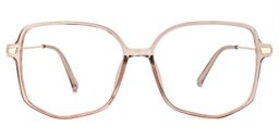 Payton Beige Geometrisch Brille0