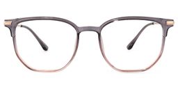 Zarola Grau Quadratisch Brille0