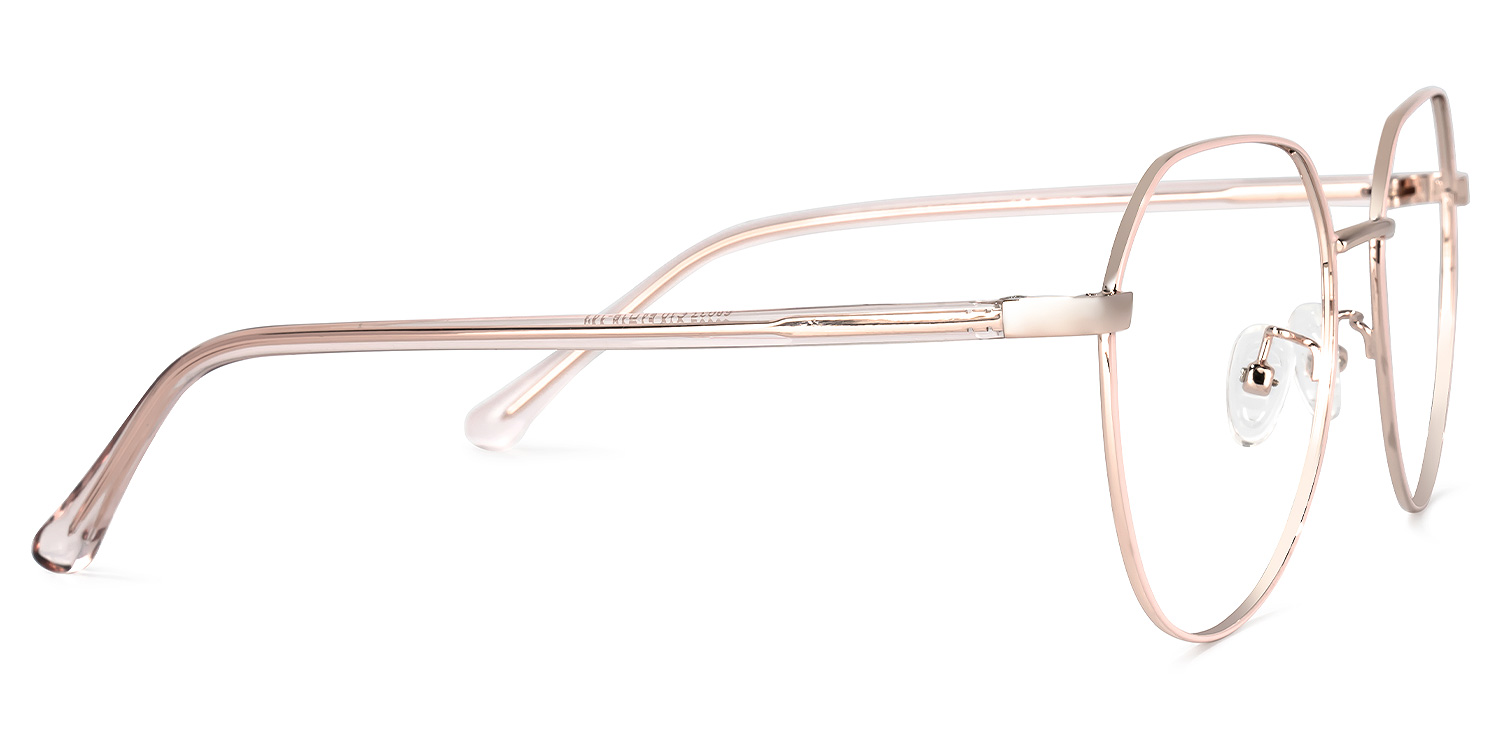 Nakisha Rosa Geometrisch Brille2