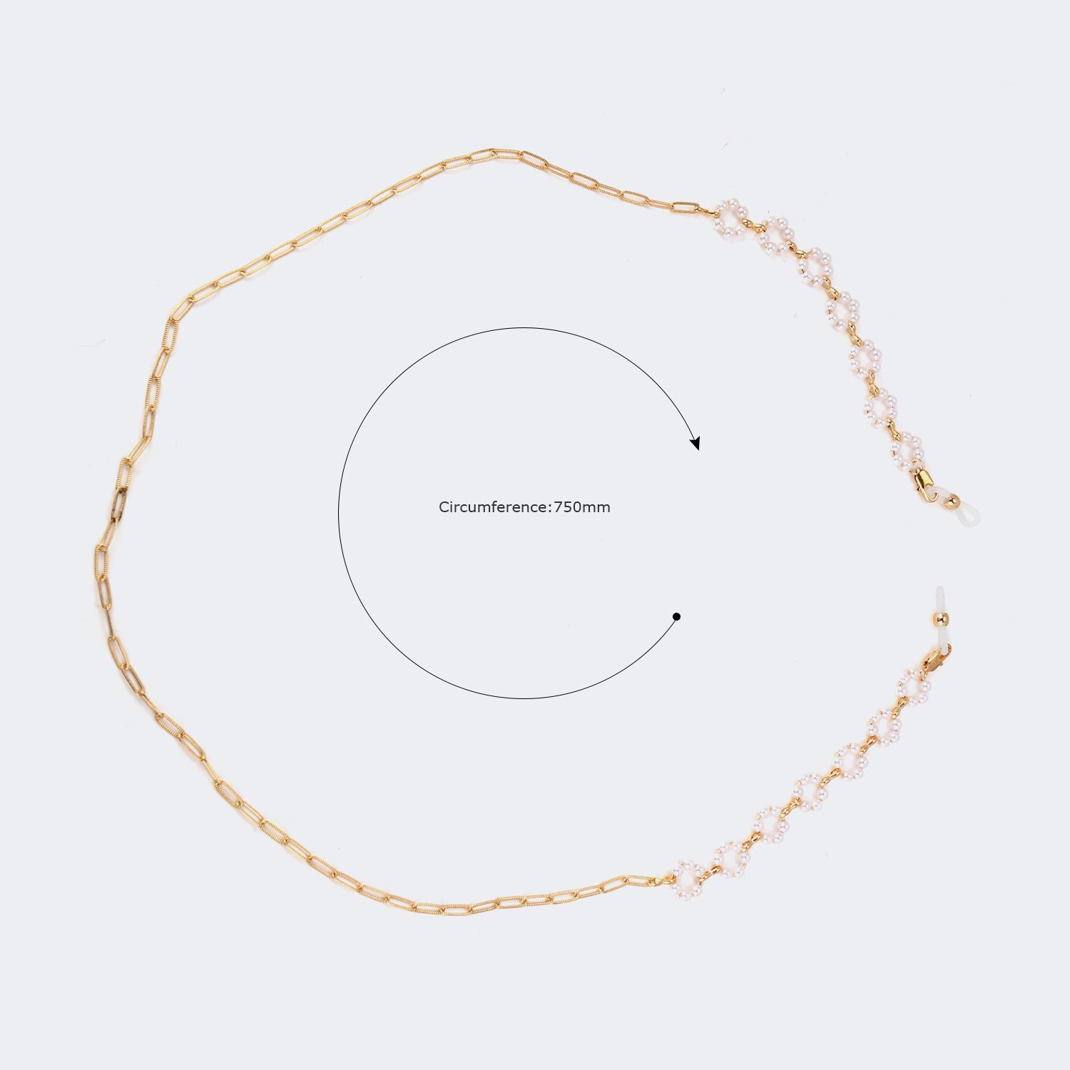 Kanga Gold Brillenkette1