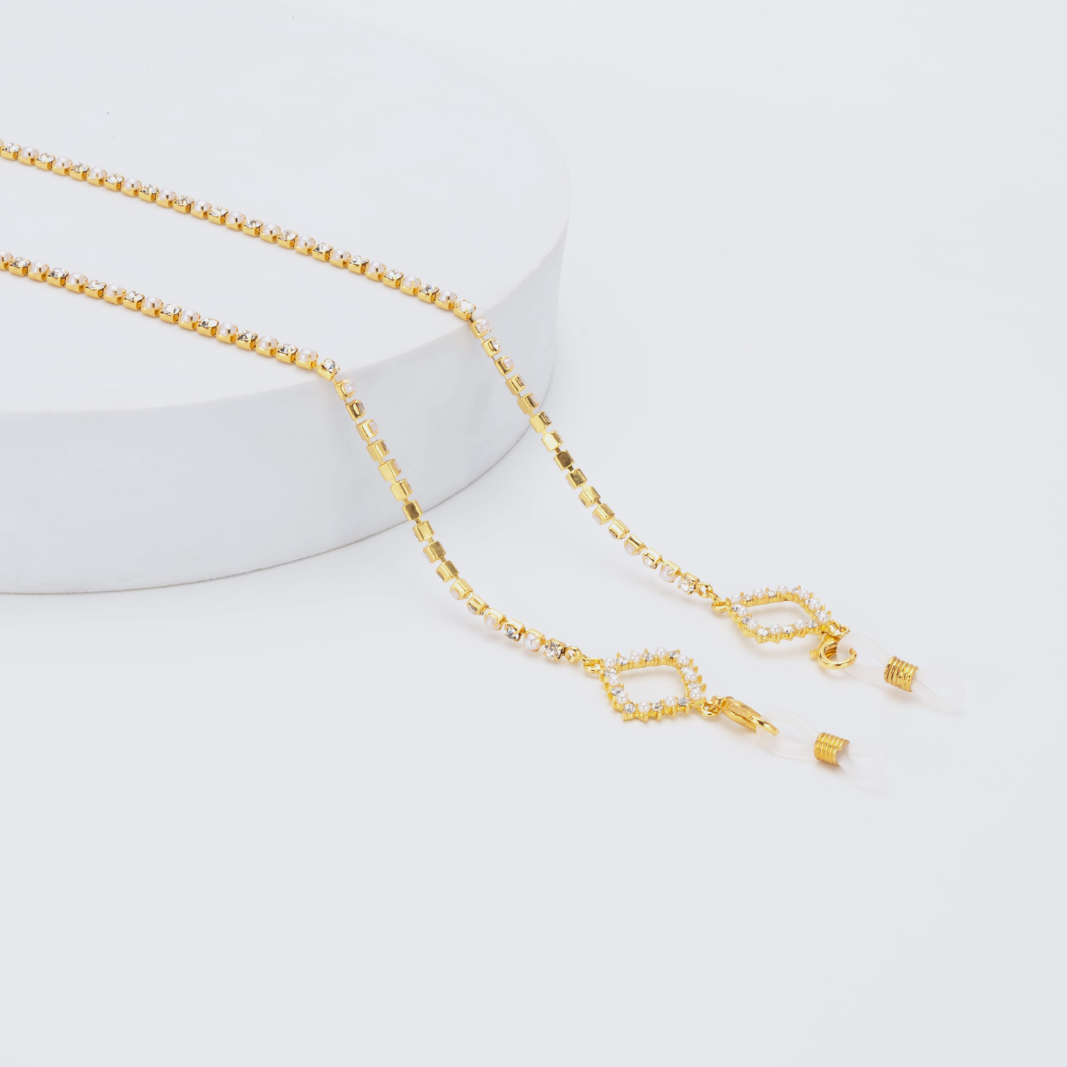 Zeruah Gold Brillenkette gutes Bild