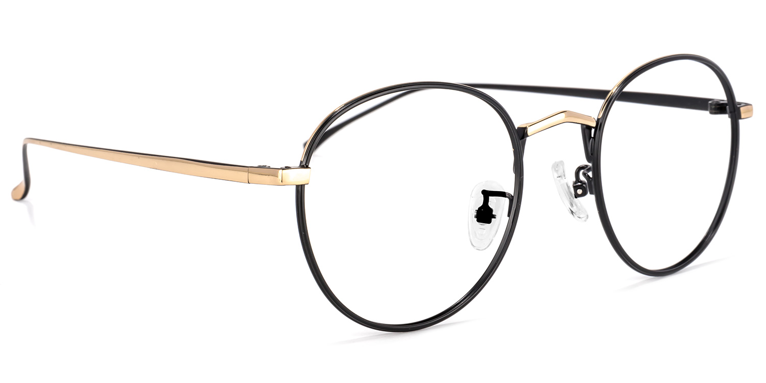 Simon Schwarz Rund Brille2