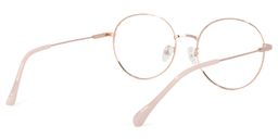 Petula Rosa-Gold Rund Brille4
