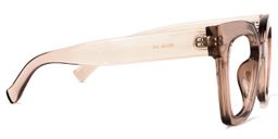 Malcolm Champagne Quadratische Brille3