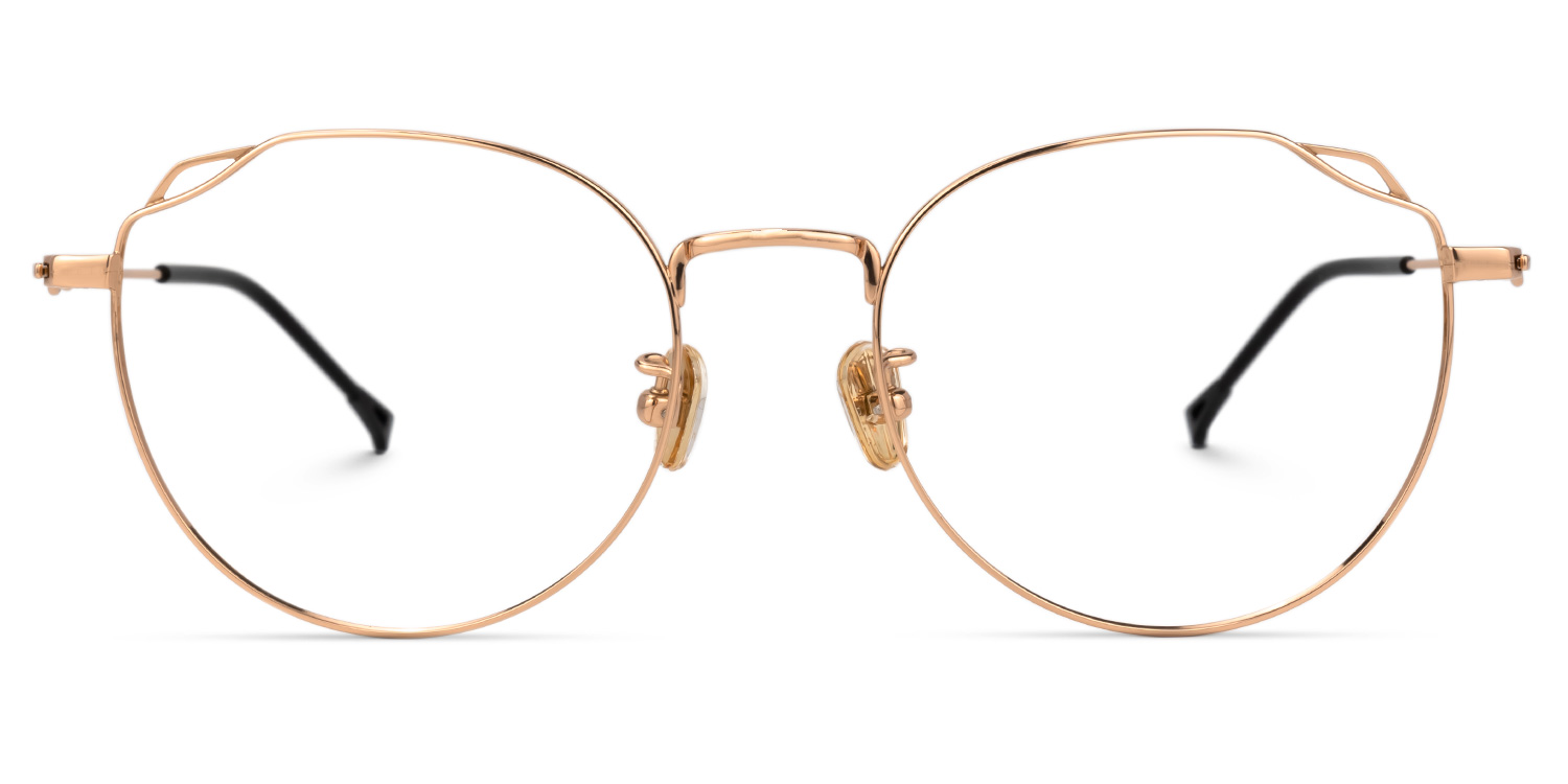 Archer Gold Rund Brille0