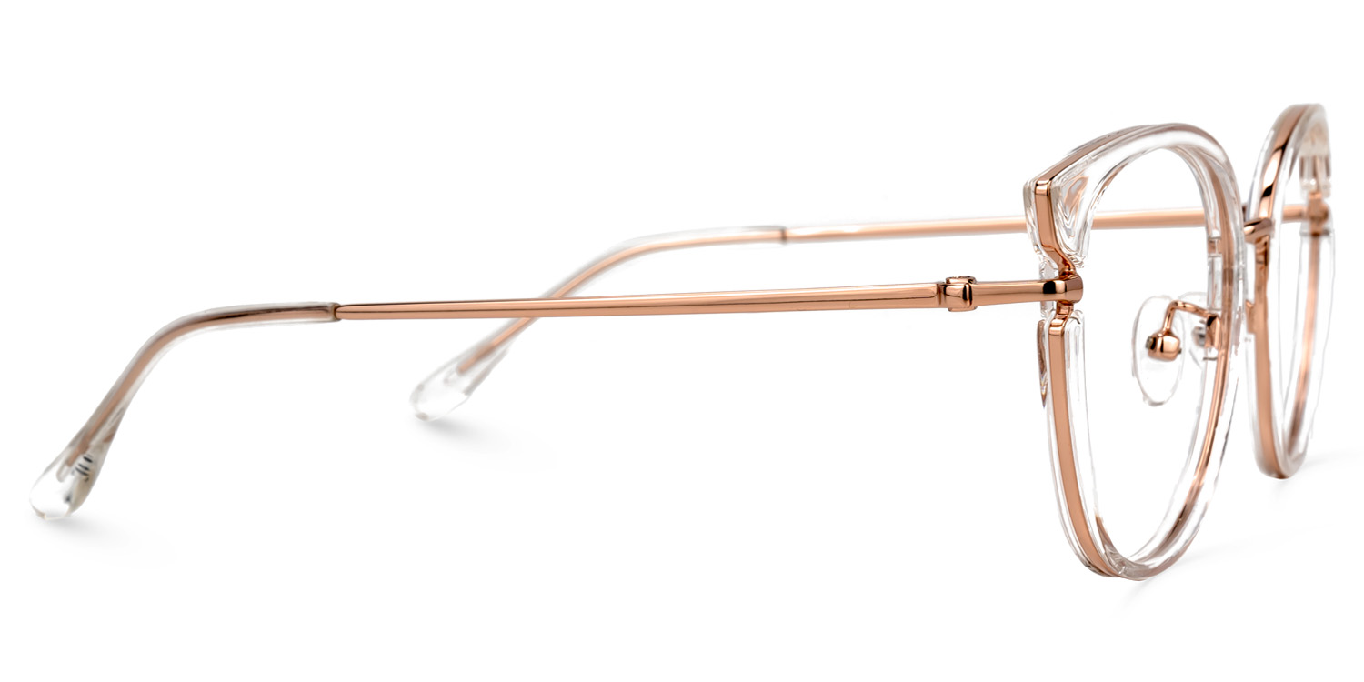 Sue Gold Rund Brille3