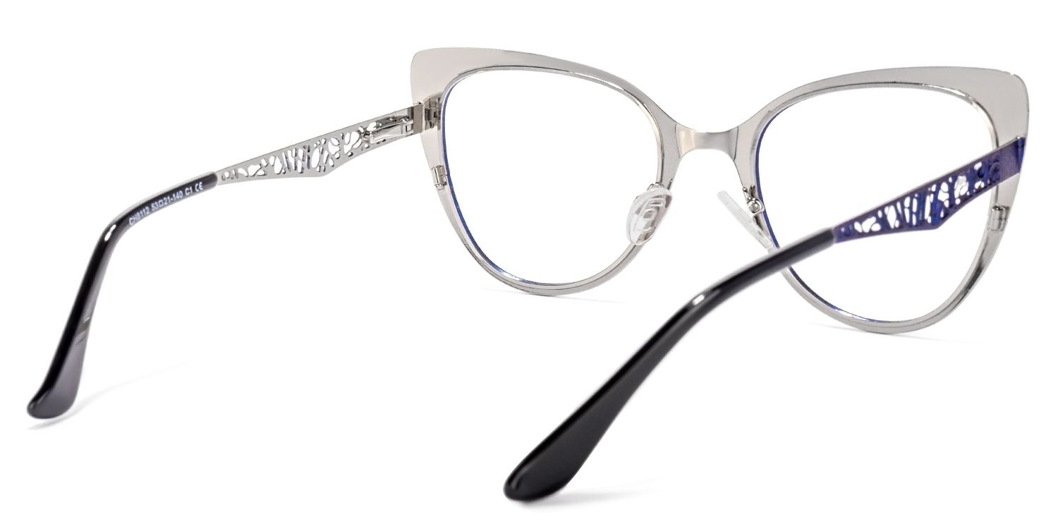 Eileen Lila Cat Eye Brille4