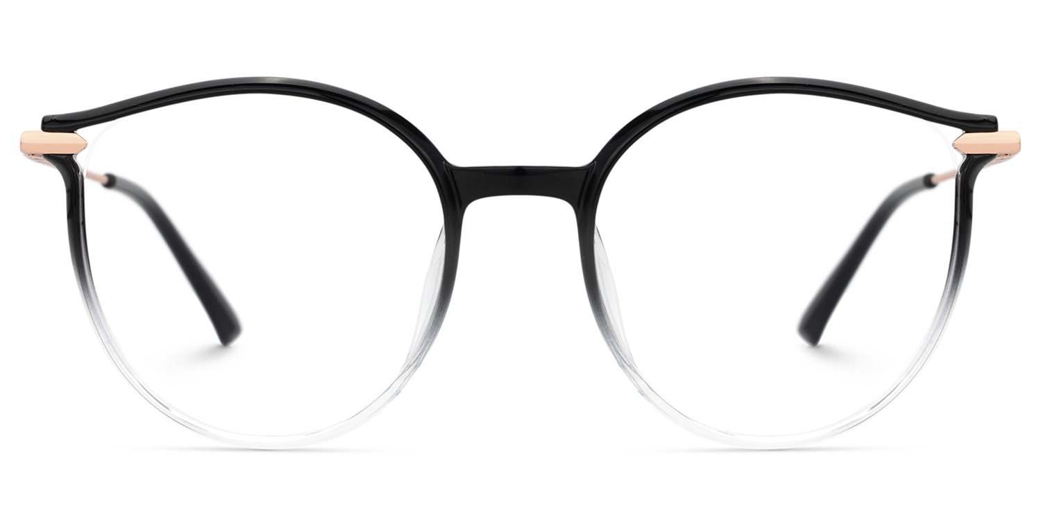 Yadejah Schwarz Cateye Brille1