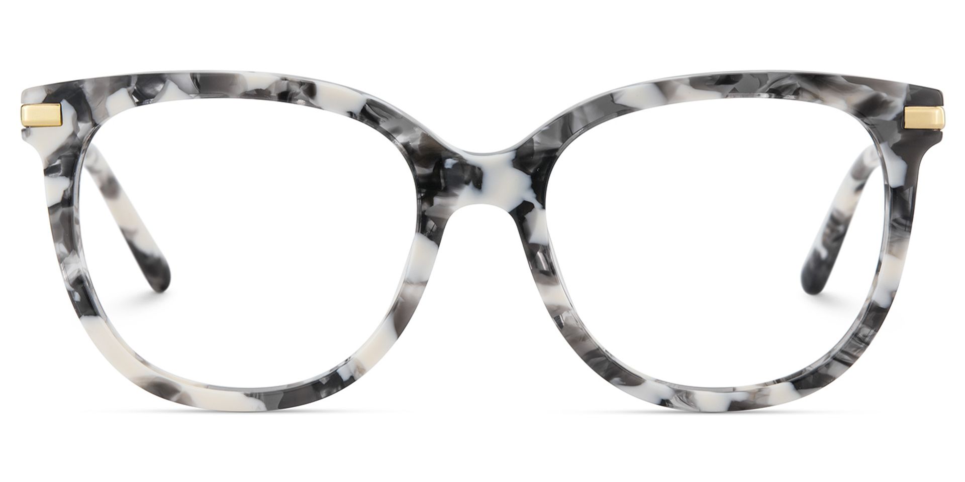 Mailyn Marmor Rund Gemischte-Materialien Brille2