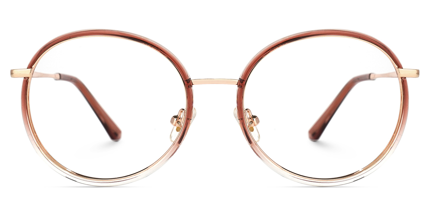 Kirk Rot Rund Brille0