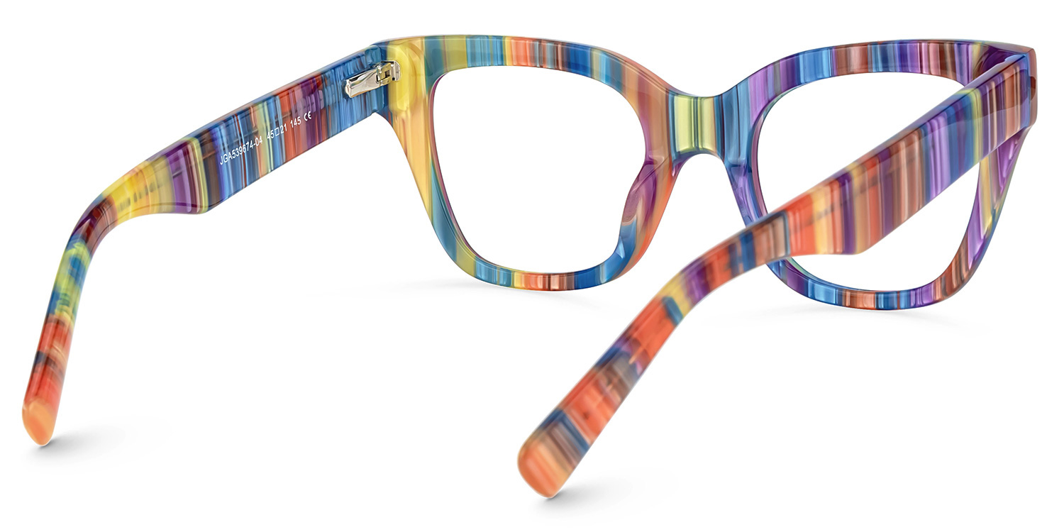 Nereyda Lutscher Bunt Cateye Bonbon Brille3