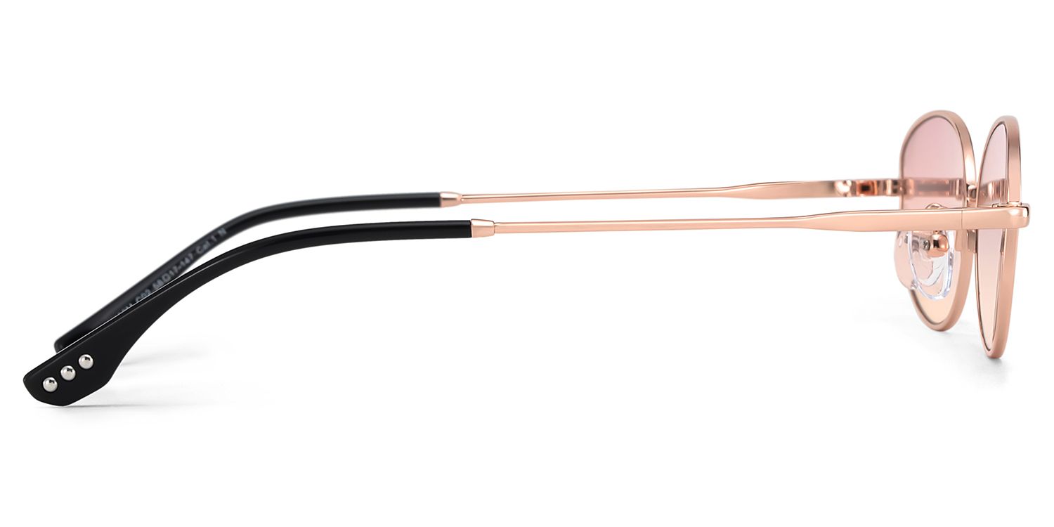 Ava Cat Eye Gold Sonnenbrillen für Damen und Herren | ZEELOOL3