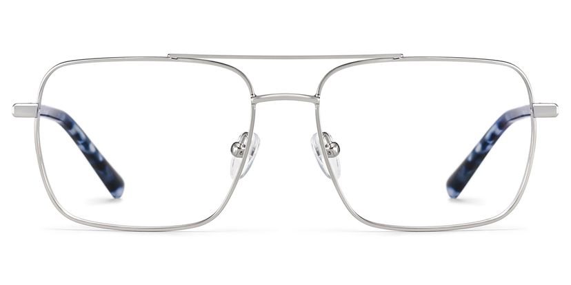 Iris Silber Pilot Brille