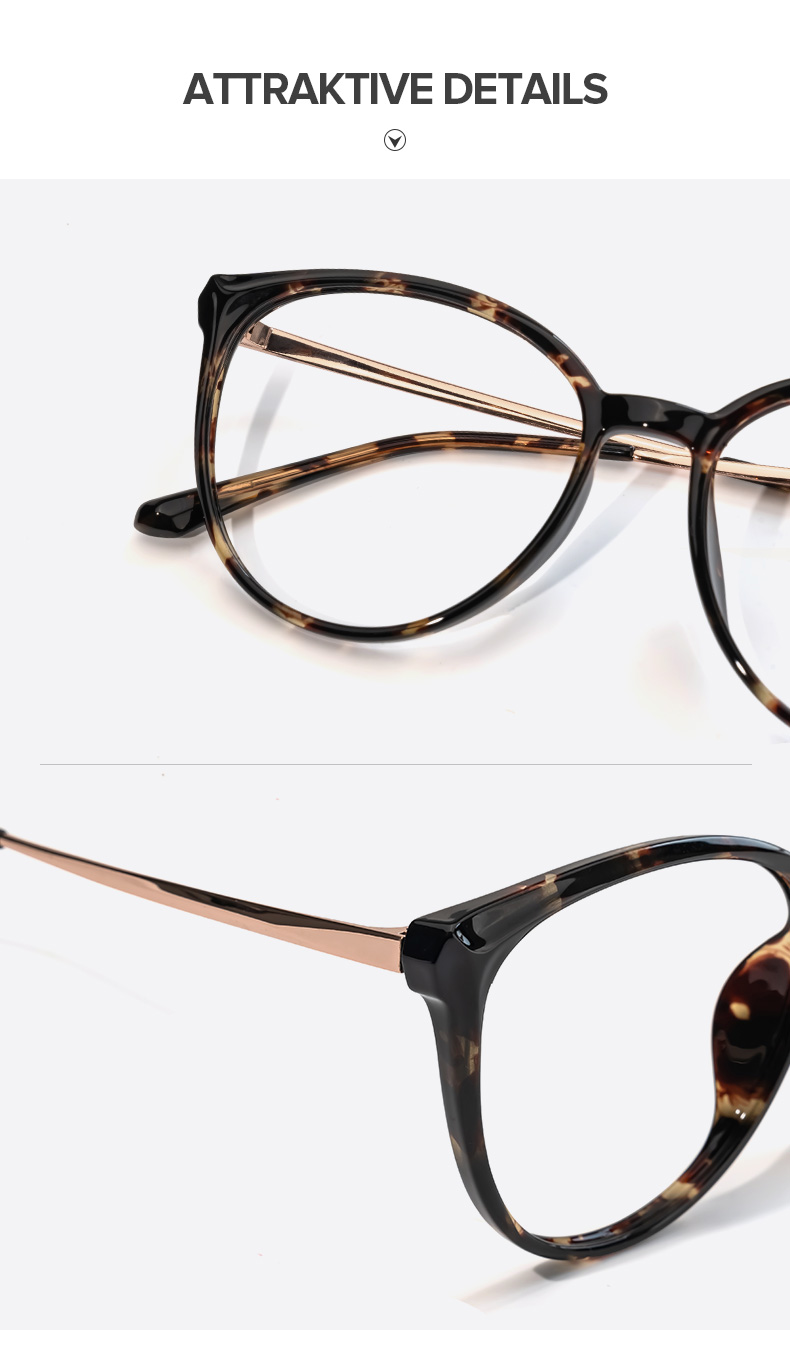 Omar Braun-Tortoise Cateye Brille