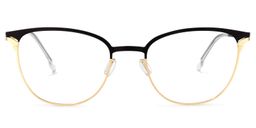 Yelena Schwarze Runde Brille0