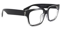 Colin Schwarz Rechteckig Brille2