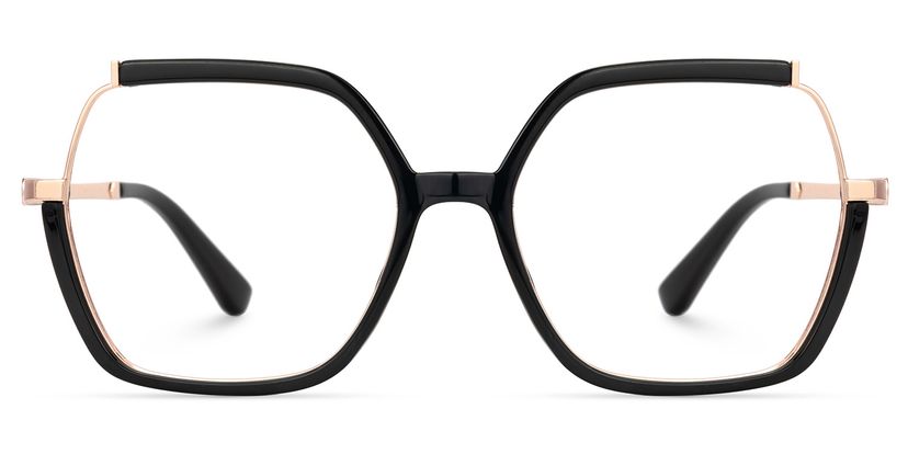 Yulisa Schwarz Quadratisch Brille