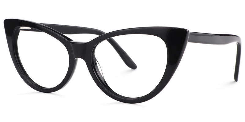 Marilyn Schwarz Cateye Brille1