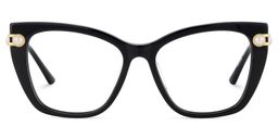 Victor Schwarz Cateye Brille2