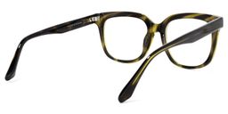 Quiana Grün-Tortoise Quadratisch Brille4