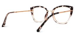 Palma Schwarz-Tortoise Cateye Brille3