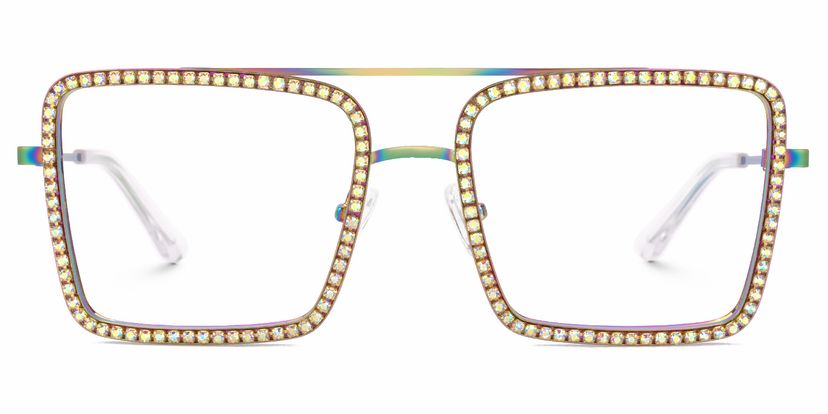 Diva Bunt Quadratisch Brille