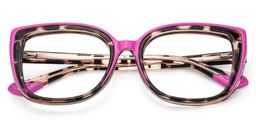 Fenn Rosa-Tortoise Cateye Brille2