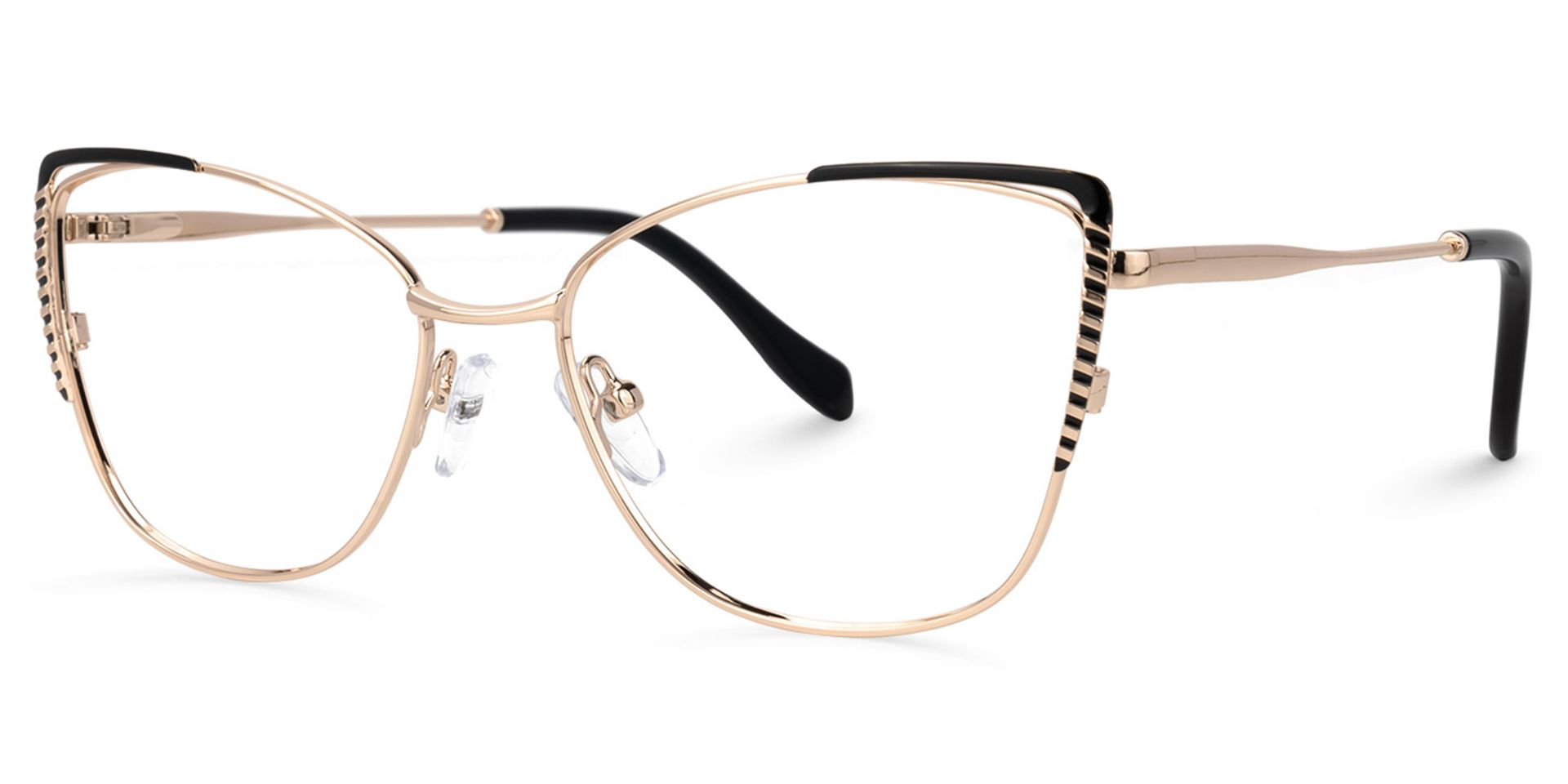Marett Schwarze Gold Cayeye Brille1