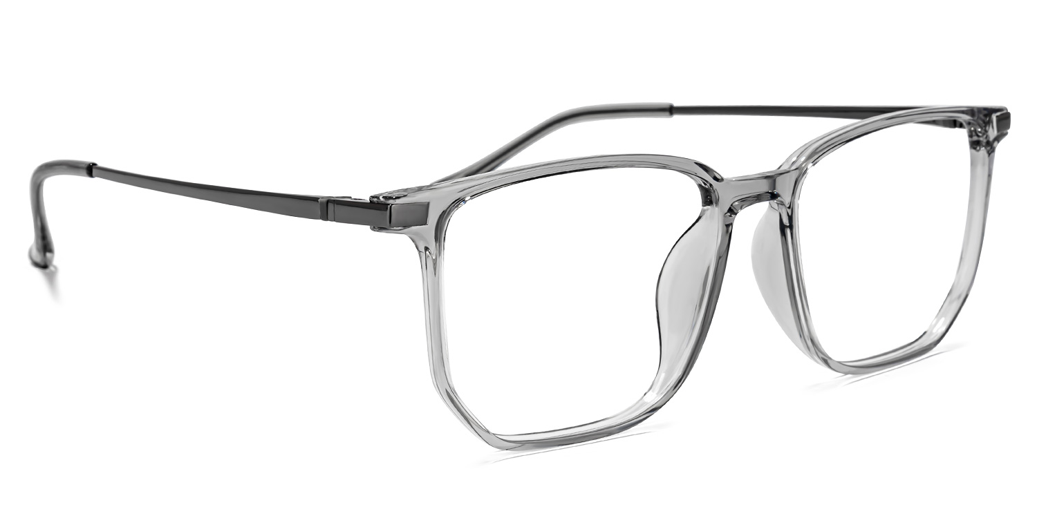 Heike Kristall Rechteckig Brille2