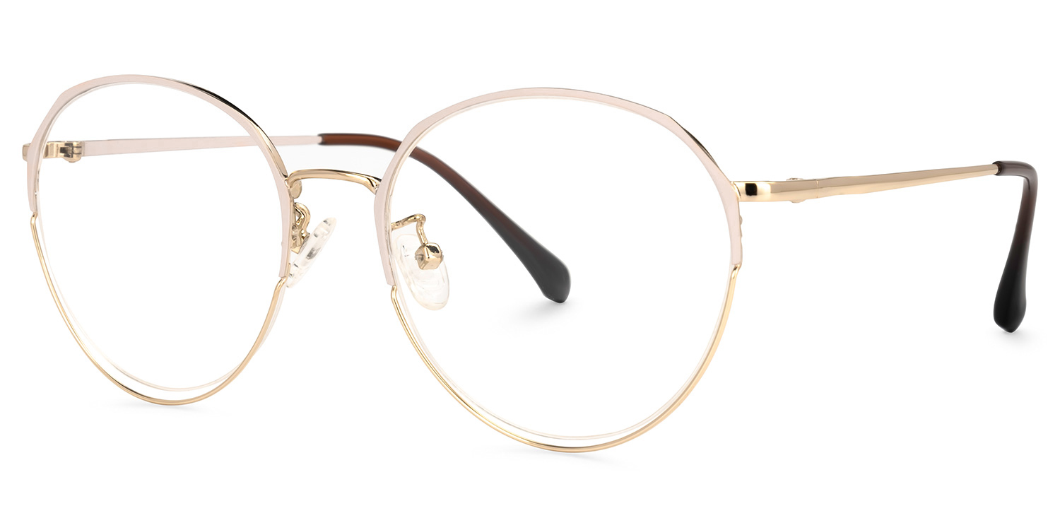 Cian hell Rosa Runde Brille1