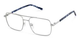 Iris Silber Pilot Brille4