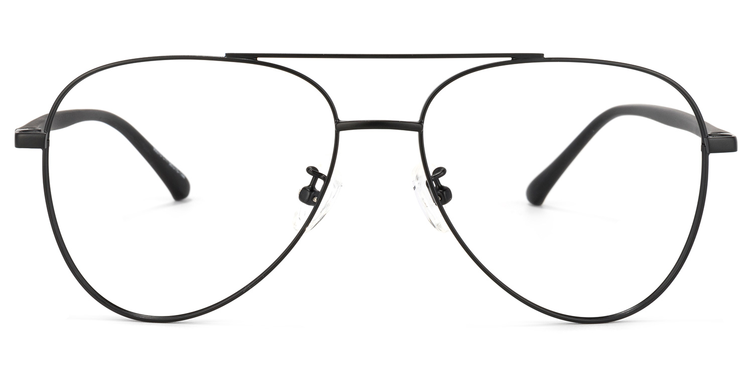 Paige Schwarz Pilot Brille0