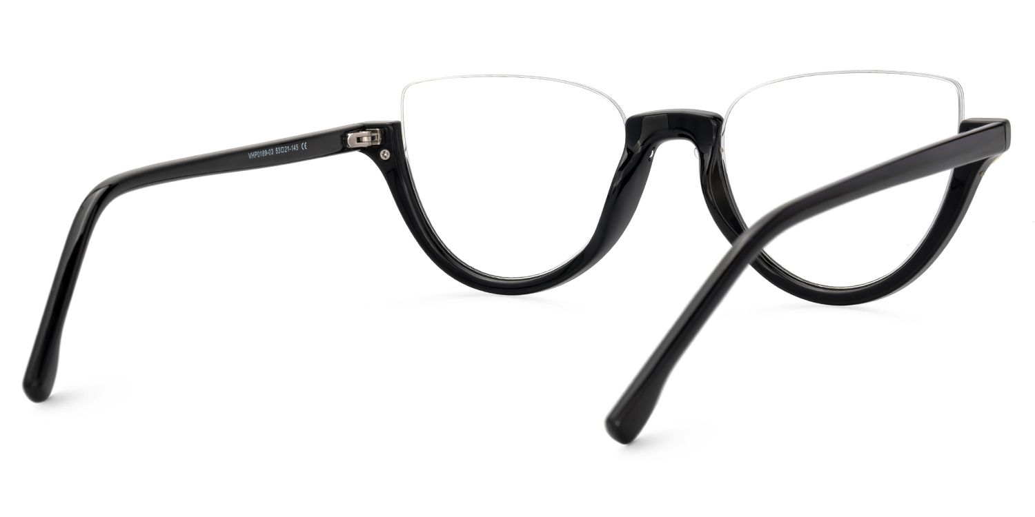 Felicia Schwarz Cat Eye Brille3