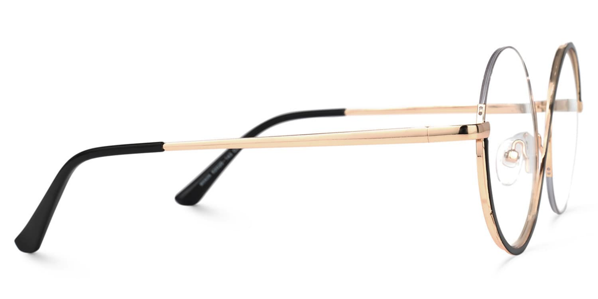 Alina Schwarz Rund Wicked Brille5