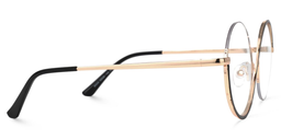 Alina Schwarz Rund Brille5