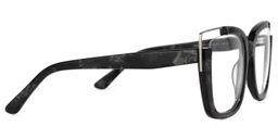 Dortch Schwarz Quadratisch Brille4
