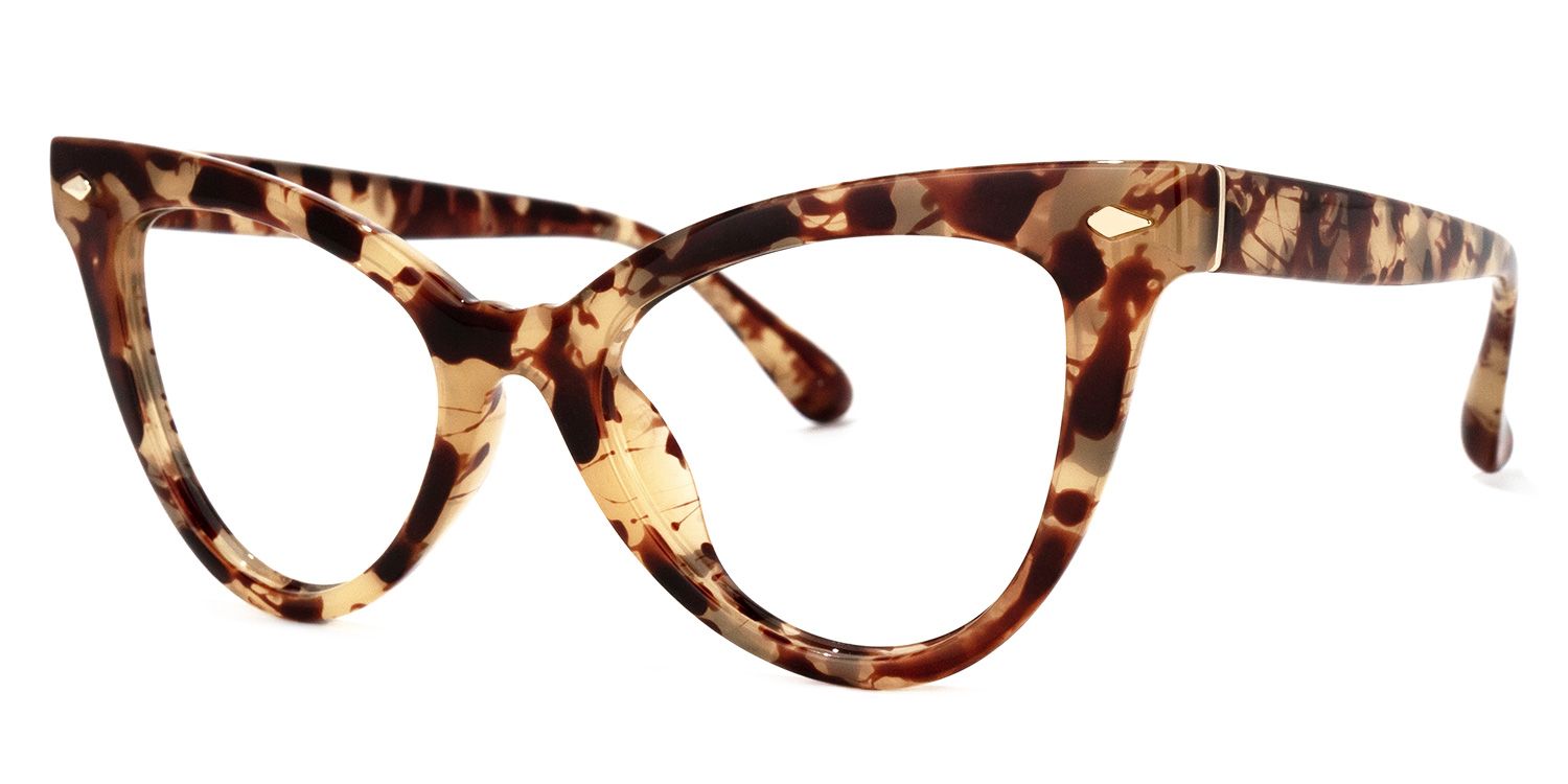 Maite Tortoise Cateye Brille1