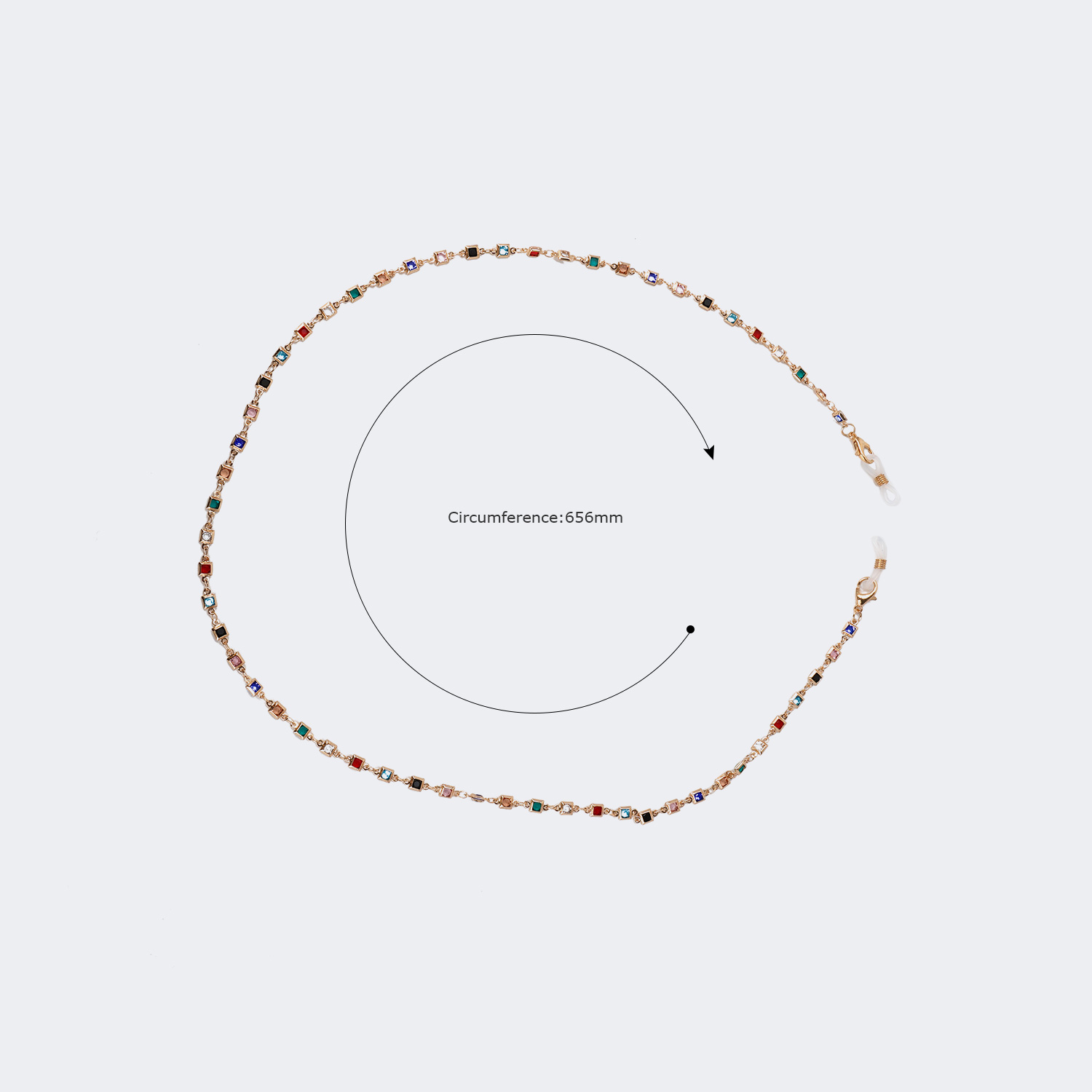 Edith Bunt Brillenkette2