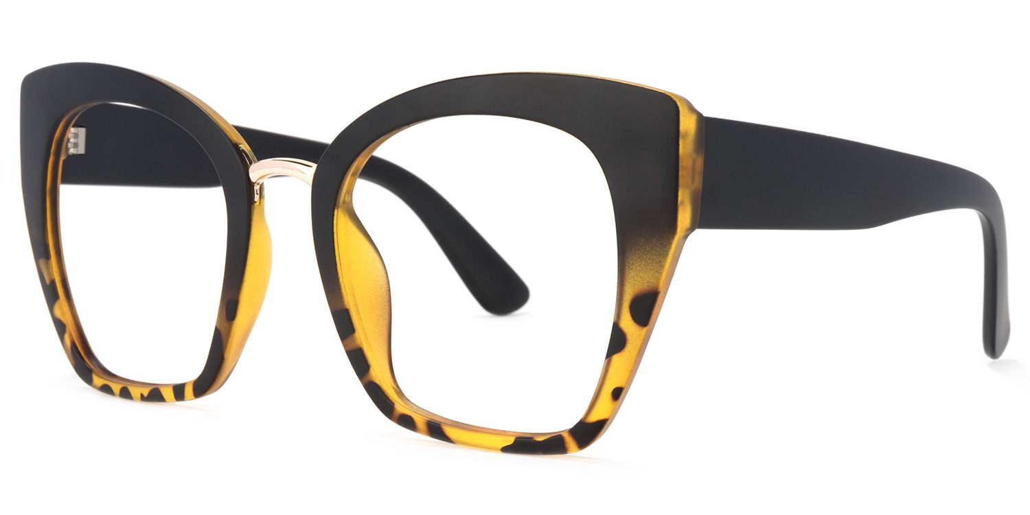 Denis Schwarz Schildkröte Cat Eye Brille1