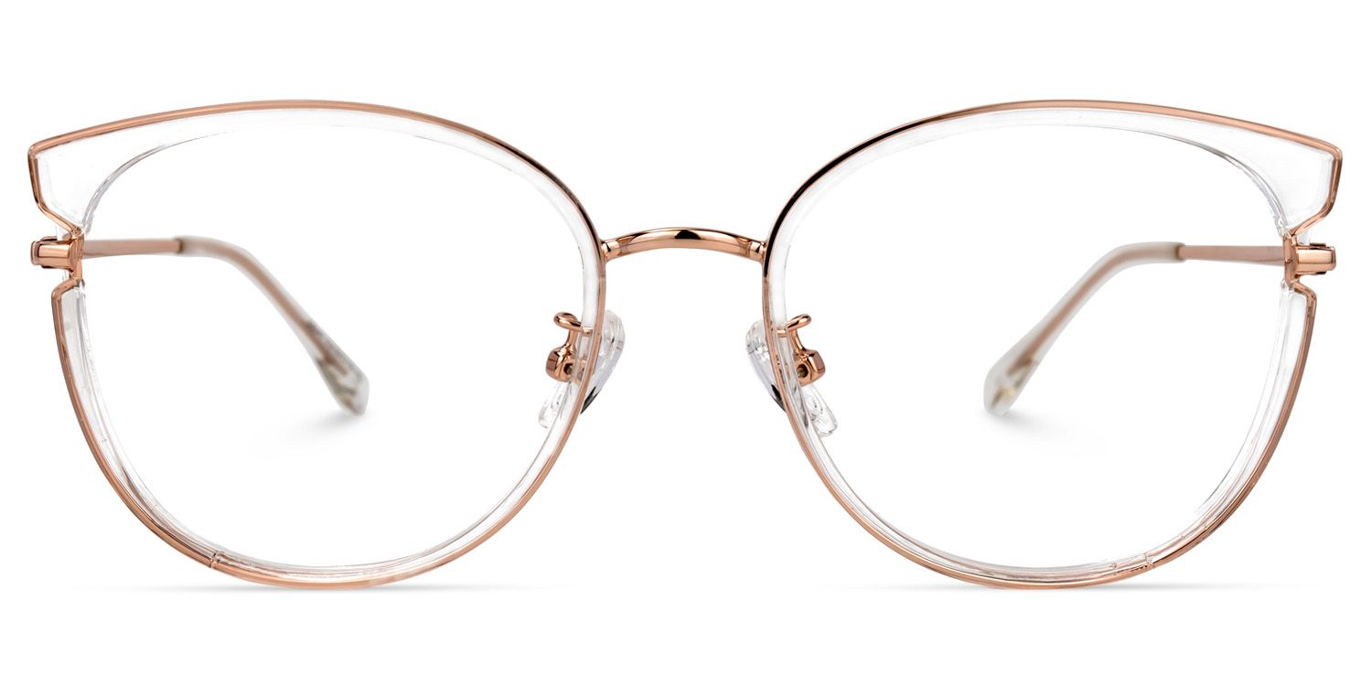 Sue Gold Rund Brille0